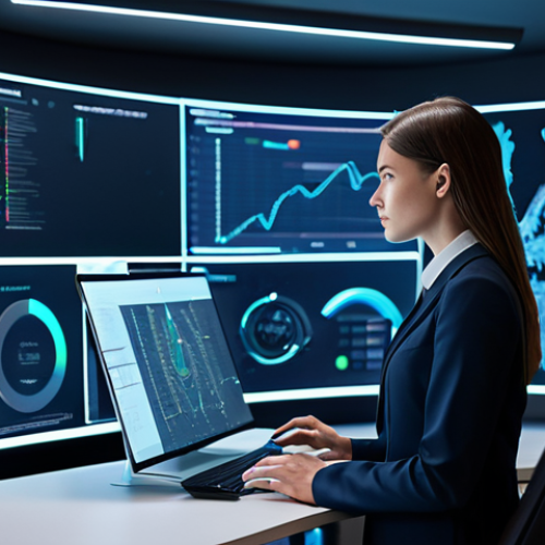 A focused professional, fully clothed in a modest business suit, is intently studying an advanced holographic display that visualizes complex AI model pipelines and large language model architectures. The setting is a sleek, futuristic office with soft, ambient lighting, suggesting a cutting-edge technological environment. Professional photography, high resolution, perfect anatomy, correct proportions, natural pose, well-formed hands, proper finger count, natural body proportions, safe for work, appropriate content, fully clothed, professional.