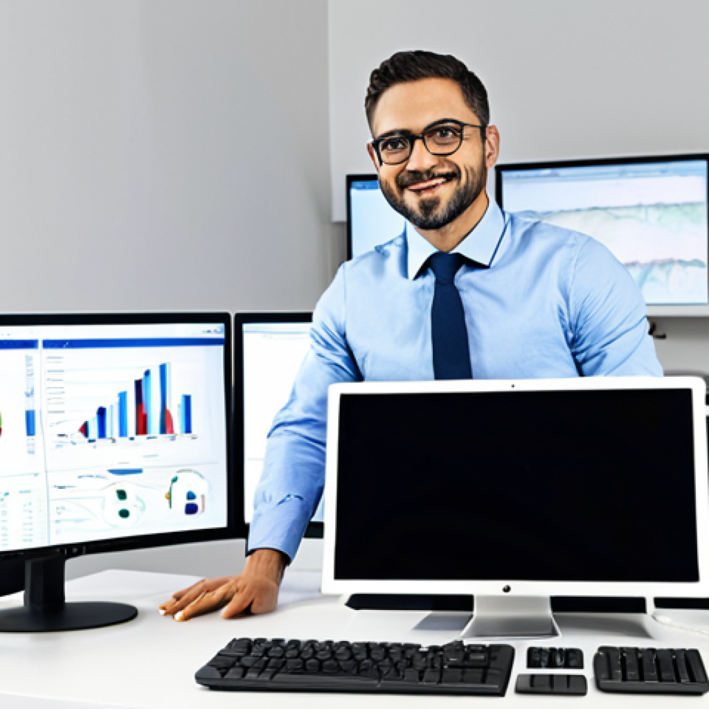 머신러닝 코드 최적화 기법 - **Subject:** A data scientist in a modern, brightly lit office.
    **Clothing:** Fully clothed in a...