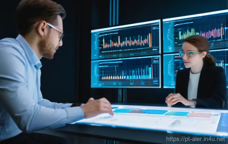 머신러닝 모델 설계와 최적화 - **Prompt 1: The Architect of Intelligence**
    A professional, diverse group of data scientists, bo...