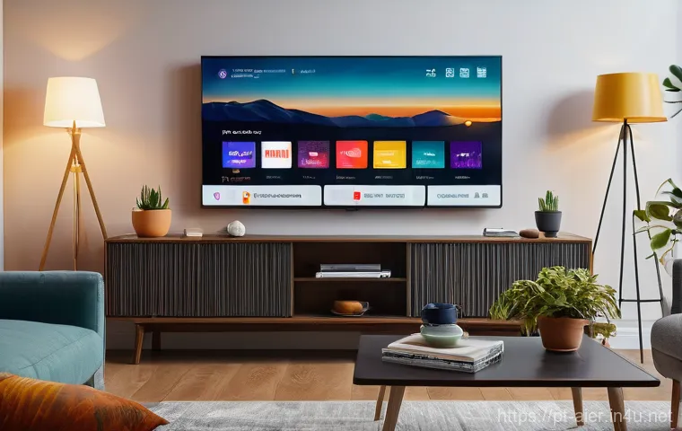 머신러닝과 강화 학습의 차이점 - **Machine Learning: Personalized Entertainment Recommendations**
    "A cozy living room scene with ...