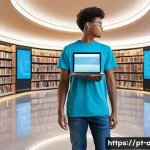 Home 18 AI 전문가의 학습 리소스 관리 - **Prompt:** A young, determined student (wearing a clean, comfortable t-shirt and jeans) is standing...