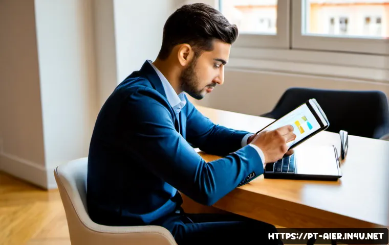 AI 관련 취업 면접 예상 질문 - Photorealistic AI job interview preparation scene in a modern Lisbon coworking office, confident you...